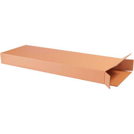 Global Industrial B2205826 Global Industrial™ Side Loading Cardboard Corrugated Boxes, 14"L x 4"W x 42"H, Kraft image.