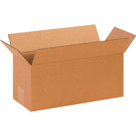 Global Industrial™ Long Cardboard Corrugated Boxes 14""L x 6""W x 6""H Kraft
