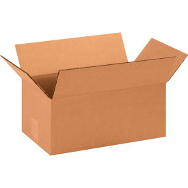 Global Industrial B68684 Global Industrial™ Cardboard Corrugated Boxes, 14"L x 8"W x 6"H, Kraft image.