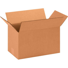 Global Industrial B68685 Global Industrial™ Cardboard Corrugated Boxes, 14"L x 8"W x 8"H, Kraft image.