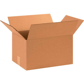 Global Industrial™ Cardboard Corrugated Boxes 15""L x 11""W x 8""H Kraft