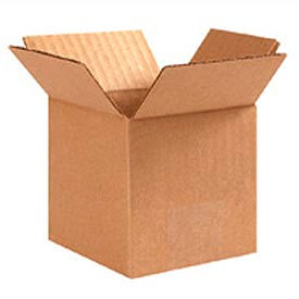 Global Industrial™ Flat Cardboard Corrugated Boxes 15""L x 15""W x 5""H Kraft