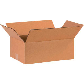 Global Industrial B68724 Global Industrial™ Cardboard Corrugated Boxes, 16"L x 10"W x 6"H, Kraft image.