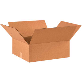 Global Industrial™ Flat Cardboard Corrugated Boxes 16""L x 14""W x 6""H Kraft
