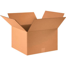 Global Industrial B68738 Global Industrial™ Cardboard Corrugated Boxes, 16"L x 16"W x 10"H, Kraft image.