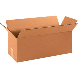 Global Industrial™ Long Cardboard Corrugated Boxes 16""L x 6""W x 6""H Kraft