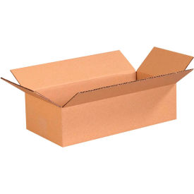 Global Industrial™ Flat Cardboard Corrugated Boxes 16""L x 8""W x 4""H Kraft