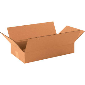 Global Industrial™ Long Cardboard Corrugated Boxes 16""L x 9""W x 3""H Kraft