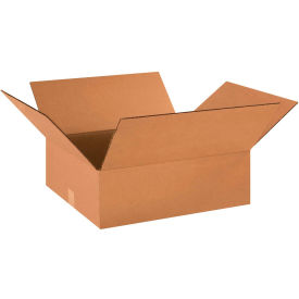 Global Industrial™ Flat Cardboard Corrugated Boxes 18""L x 16""W x 6""H Kraft