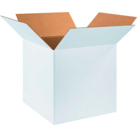 Global Industrial™ Cardboard Corrugated Boxes 18""L x 18""W x 18""H White