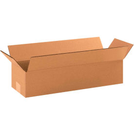 Global Industrial™ Long Cardboard Corrugated Boxes 18""L x 6""W x 4""H Kraft