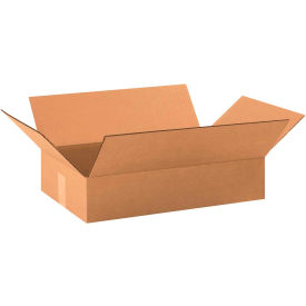 Global Industrial™ Flat Cardboard Corrugated Boxes 19""L x 12""W x 4""H Kraft