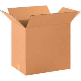 Global Industrial B2077675 Global Industrial™ Cardboard Corrugated Boxes, 20"L x 12"W x 16"H, Kraft image.