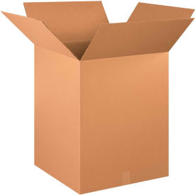 Global Industrial B68816 Global Industrial™ Cardboard Corrugated Boxes, 20"L x 20"W x 26"H, Kraft image.