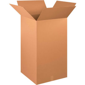 Global Industrial™ Tall Cardboard Corrugated Boxes 20""L x 20""W x 36""H Kraft