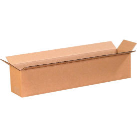 Global Industrial™ Long Cardboard Corrugated Boxes 20""L x 4""W x 4""H Kraft