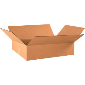 Global Industrial B2205584 Global Industrial™ Cardboard Corrugated Boxes, 21-3/8"L x 15-5/8"W x 6-3/8"H, Kraft image.