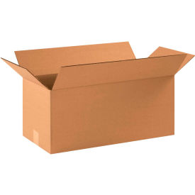 Global Industrial™ Cardboard Corrugated Boxes 22""L x 10""W x 10""H Kraft