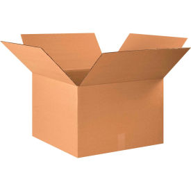 Global Industrial B1638713 Global Industrial™ Cardboard Corrugated Boxes, 22"L x 20"W x 14"H, Kraft image.