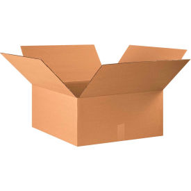 Global Industrial B39754 Global Industrial™ Cardboard Corrugated Boxes, 22"L x 22"W x 10"H, Kraft image.