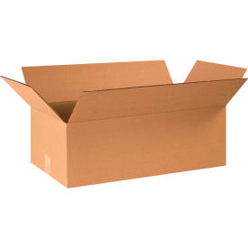 Global Industrial™ Cardboard Corrugated Boxes 24""L x 12""W x 8""H Kraft