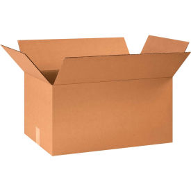 Global Industrial B68848 Global Industrial™ Cardboard Corrugated Boxes, 24"L x 14"W x 12"H, Kraft image.