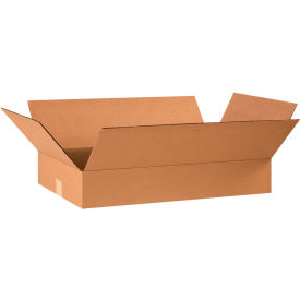 Global Industrial™ Flat Cardboard Corrugated Boxes 24""L x 14""W x 4""H Kraft