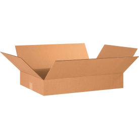 Global Industrial™ Flat Cardboard Corrugated Boxes 24""L x 16""W x 4""H Kraft