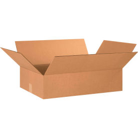 Global Industrial™ Flat Cardboard Corrugated Boxes 24""L x 16""W x 6""H Kraft