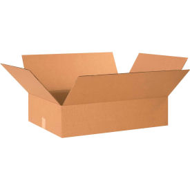 Global Industrial™ Flat Cardboard Corrugated Boxes 24""L x 18""W x 6""H Kraft
