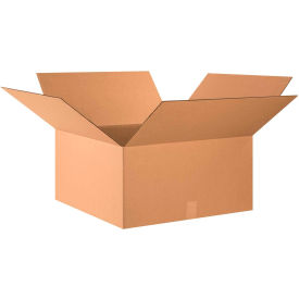 Global Industrial B68871 Global Industrial™ Cardboard Corrugated Boxes, 24"L x 24"W x 12"H, Kraft image.