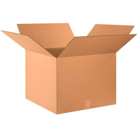 Global Industrial B68873 Global Industrial™ Cardboard Corrugated Boxes, 24"L x 24"W x 18"H, Kraft image.