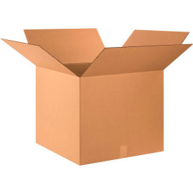 Global Industrial B68874 Global Industrial™ Cardboard Corrugated Boxes, 24"L x 24"W x 20"H, Kraft image.