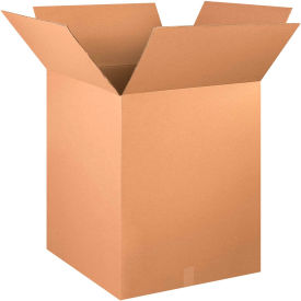 Global Industrial B2206862 Global Industrial™ Cardboard Corrugated Boxes, 24"L x 24"W x 28"H, Kraft image.