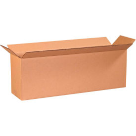 Global Industrial™ Long Cardboard Corrugated Boxes 24""L x 6""W x 8""H Kraft
