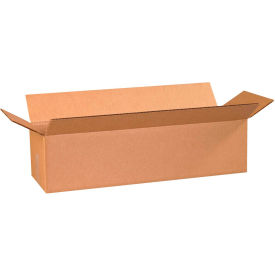 Global Industrial™ Long Cardboard Corrugated Boxes 24""L x 8""W x 6""H Kraft