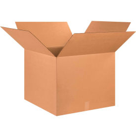 Global Industrial B39813 Global Industrial™ Cardboard Corrugated Boxes, 25"L x 25"W x 20"H, Kraft image.