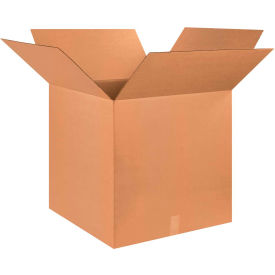 Global Industrial B68878 Global Industrial™ Cube Cardboard Corrugated Boxes, 25"L x 25"W x 25"H, Kraft image.