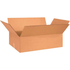 Global Industrial™ Flat Cardboard Corrugated Boxes 26""L x 15""W x 5""H Kraft