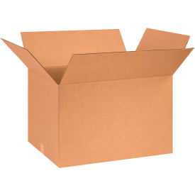 Global Industrial B68884 Global Industrial™ Cardboard Corrugated Boxes, 26"L x 18"W x 16"H, Kraft image.