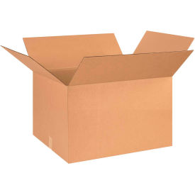 Global Industrial B39790 Global Industrial™ Cardboard Corrugated Boxes, 26"L x 20"W x 16"H, Kraft image.