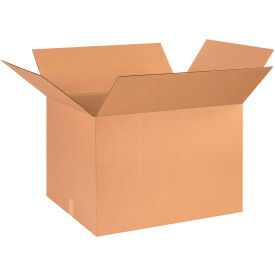 Global Industrial B39791 Global Industrial™ Cardboard Corrugated Boxes, 26"L x 20"W x 18"H, Kraft image.