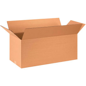 Global Industrial™ Long Cardboard Corrugated Boxes 28""L x 12""W x 12""H Kraft