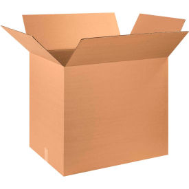 Global Industrial B68890 Global Industrial™ Cardboard Corrugated Boxes, 28"L x 20"W x 25"H, Kraft image.