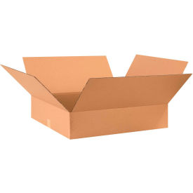 Global Industrial™ Flat Cardboard Corrugated Boxes 28""L x 24""W x 6""H Kraft