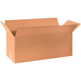 Global Industrial™ Long Cardboard Corrugated Boxes 30""L x 10""W x 10""H Kraft