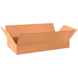 Global Industrial B2206649 Global Industrial™ Cardboard Corrugated Boxes, 30"L x 12"W x 4"H, Kraft image.