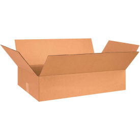 Global Industrial™ Flat Cardboard Corrugated Boxes 30""L x 20""W x 8""H Kraft
