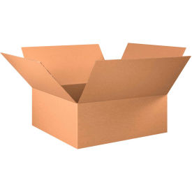 Global Industrial B396975 Global Industrial™ Cardboard Corrugated Boxes, 30"L x 30"W x 12"H, Kraft image.