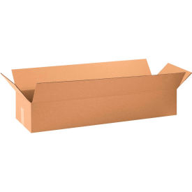 Global Industrial B68905 Global Industrial™ Long Cardboard Corrugated Boxes, 34"L x 10"W x 6"H, Kraft image.